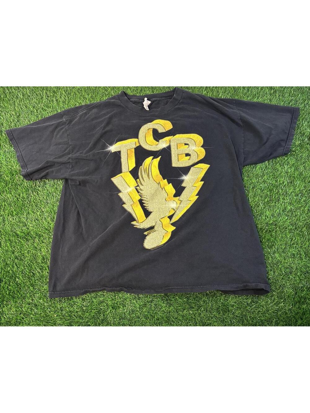 Faded Thrashed Hollywood Undead TCB 2009 Tour Shirt Size XL